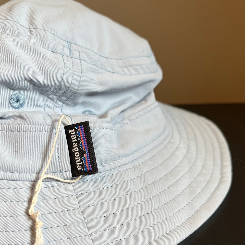 Patagonia wayfarer Pale Blue Bucket Hat